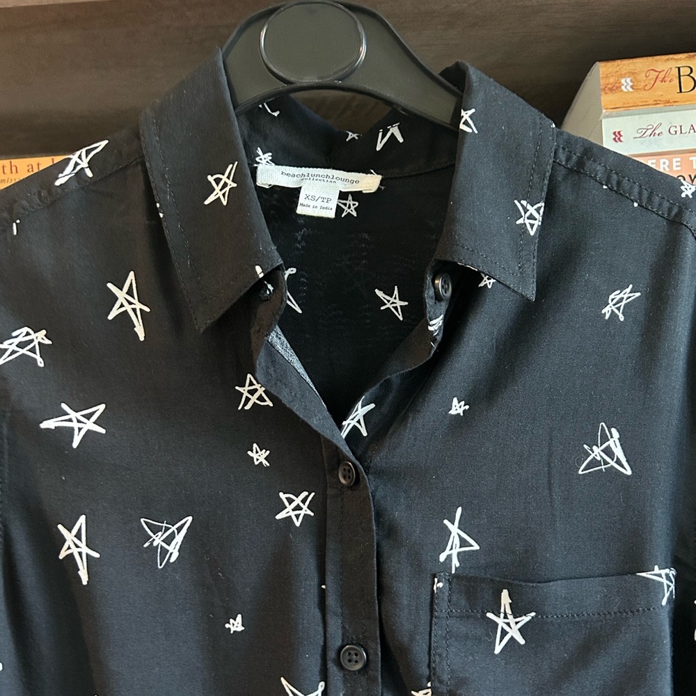 Beach Lunch Lounge button down shirt - Picture 2 of 4